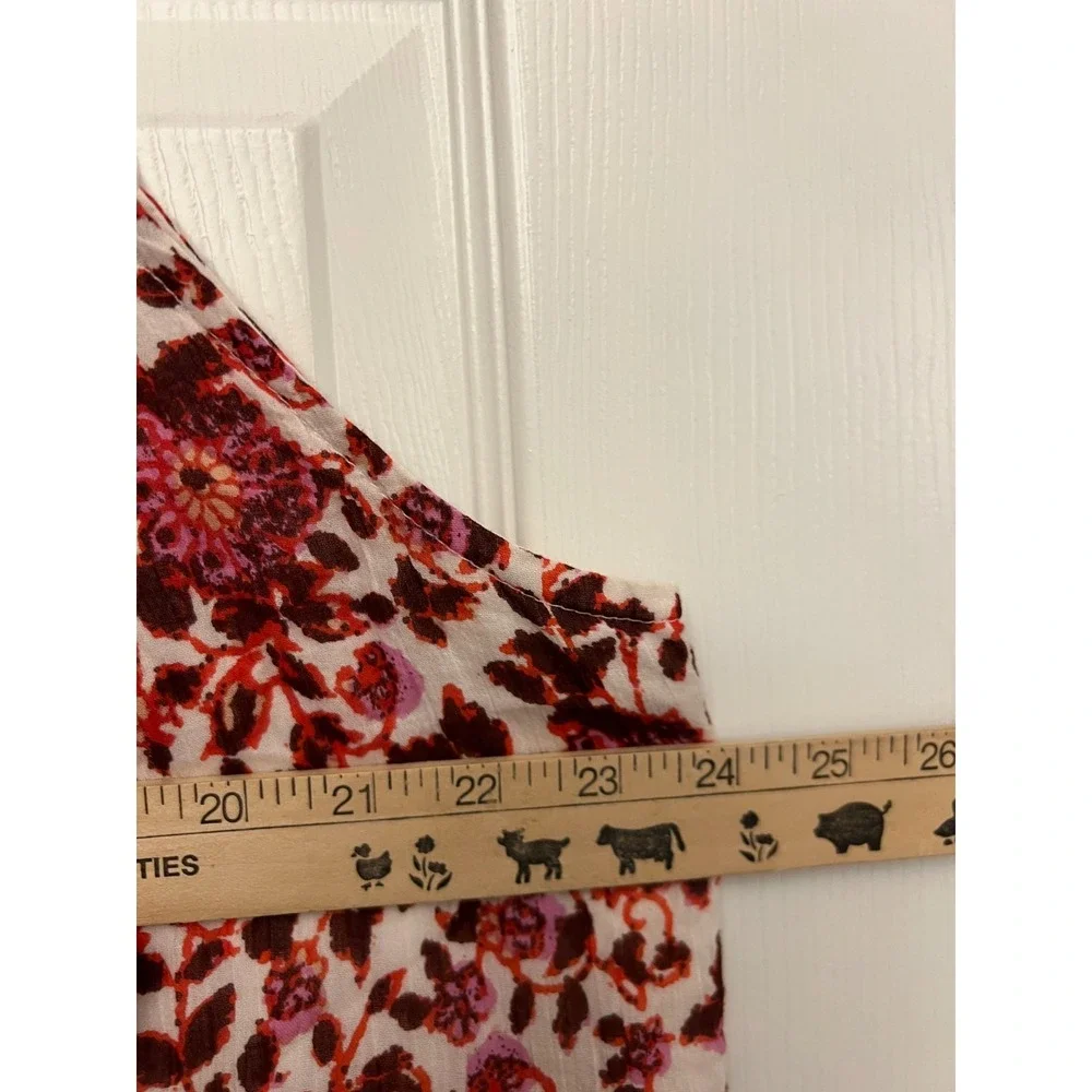 Free People Swing Mini Dress Women's Small Floral Fairy‎ Cottage Boho Festive